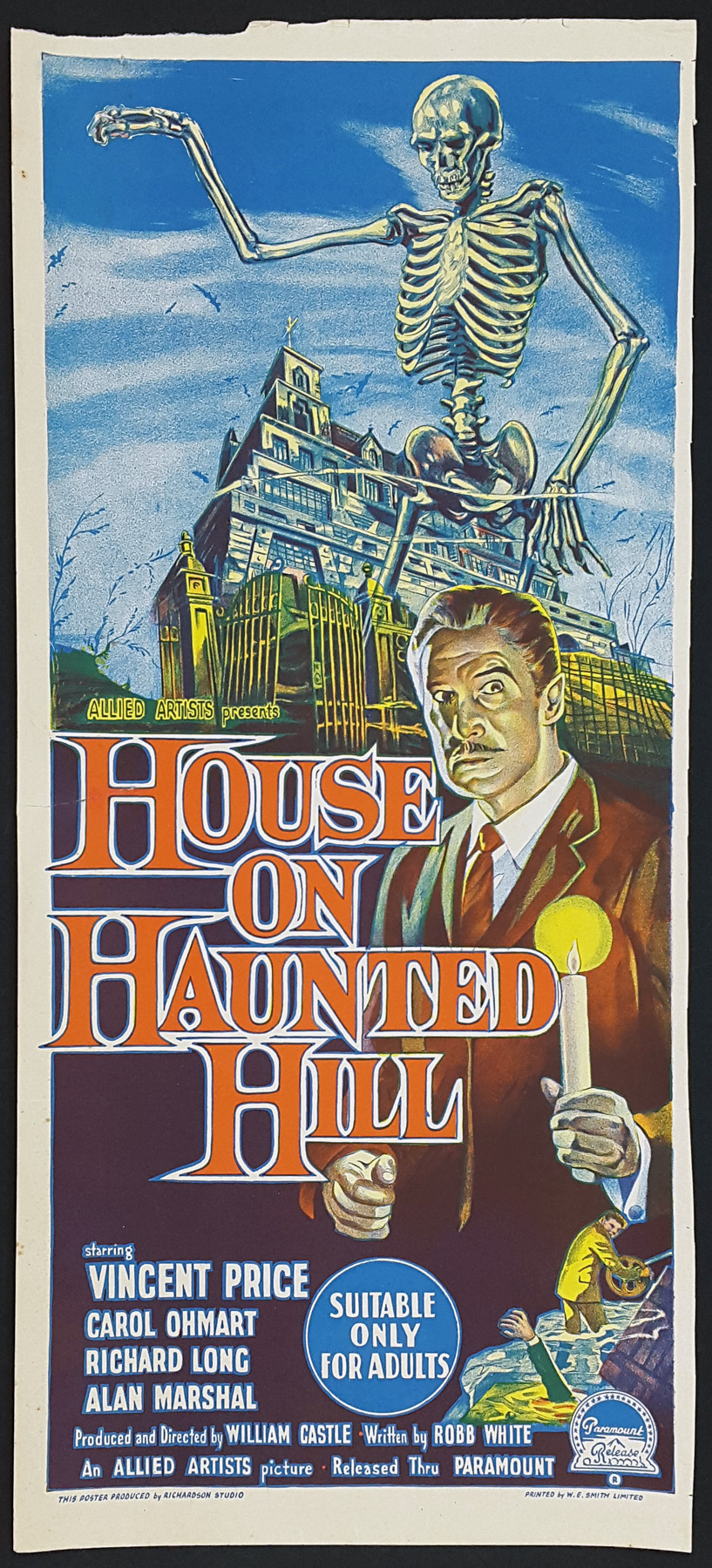 watch house on haunted hill 1959