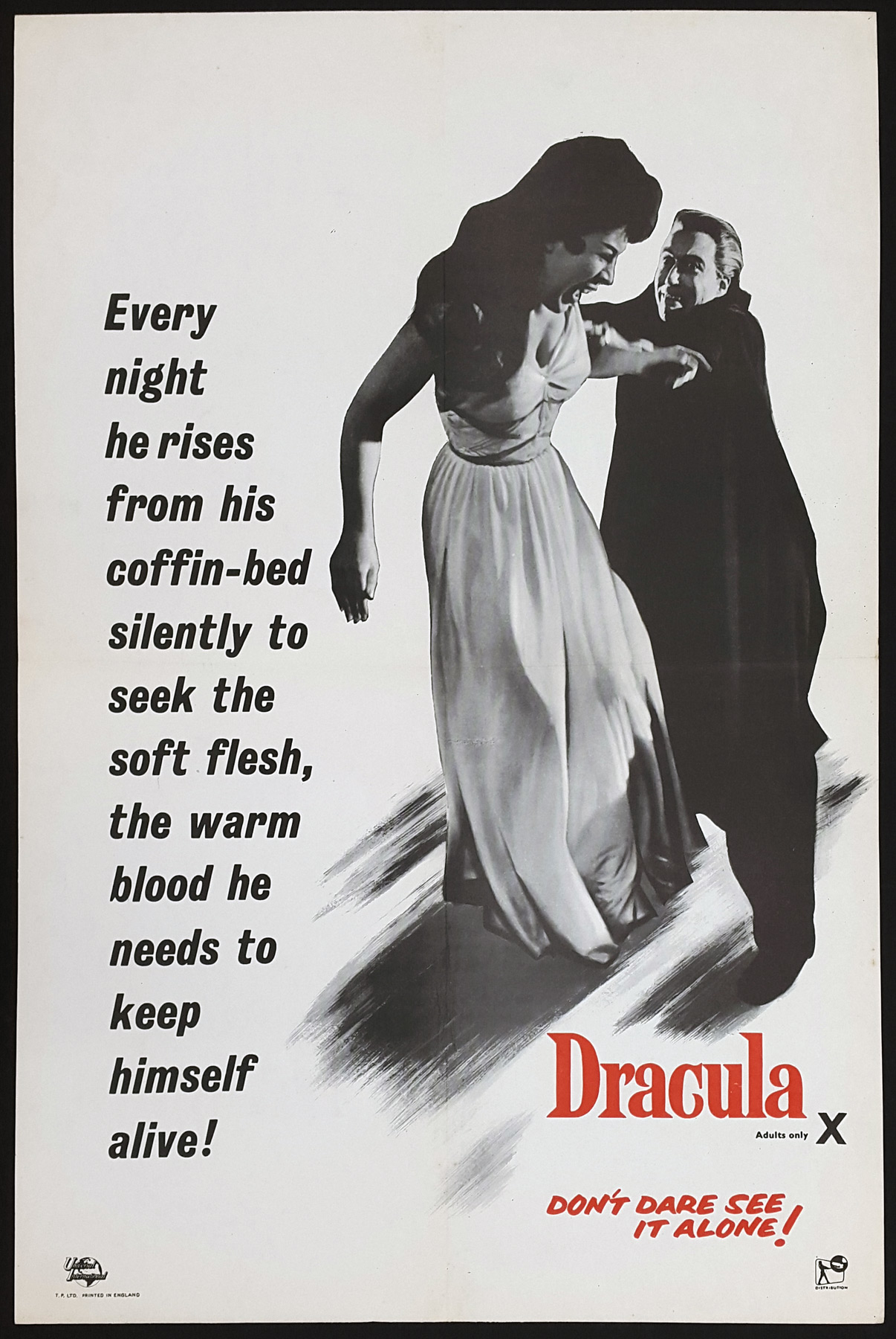 Dracula Old Horror Movie Posters 