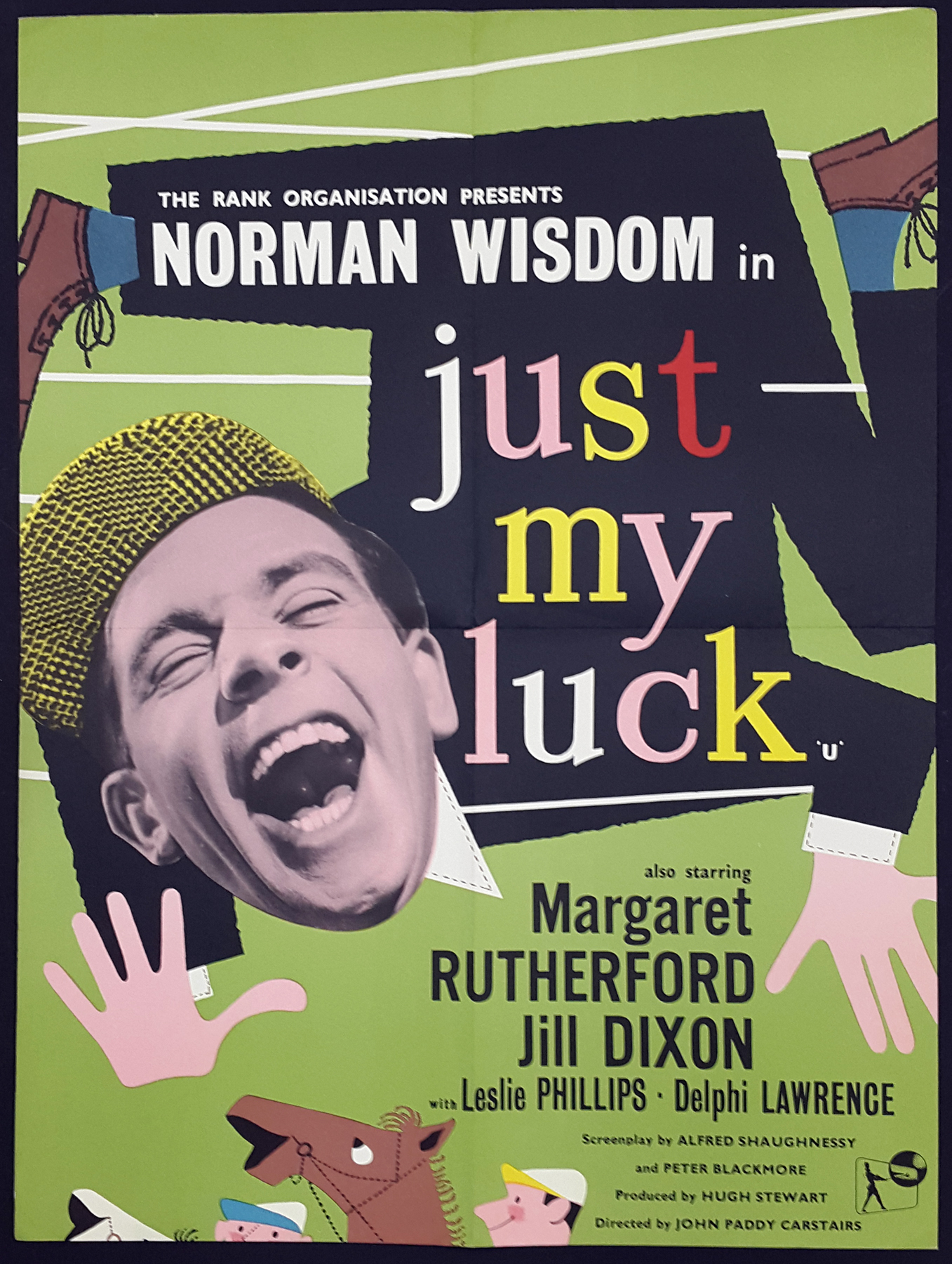 just-my-luck-1957-original-vintage-uk-liftbill-film-movie-poster