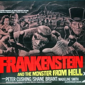 FRANKENSTEIN AND THE MONSTER FROM HELL (1974) Original Vintage Peter ...